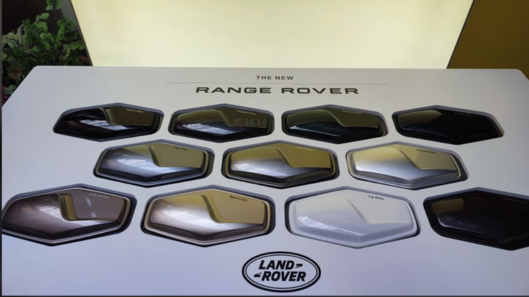 Τα διαθέσιμα χρώματα για το αμάξωμα του αυτοκινήτου