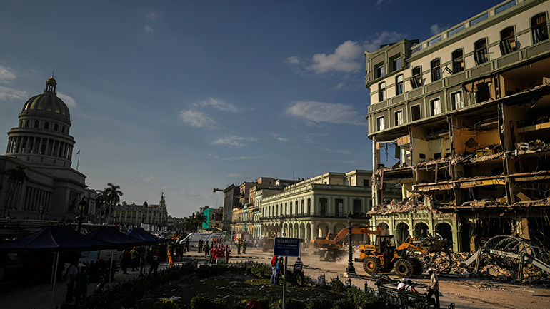 Κούβα: Στους 26 οι νεκροί από την έκρηξη σε ξενοδοχείο – 46 άνθρωποι έχουν τραυματιστεί Κούβα: Στους 26 οι νεκροί από την έκρηξη σε ξενοδοχείο – 46 άνθρωποι έχουν τραυματιστεί