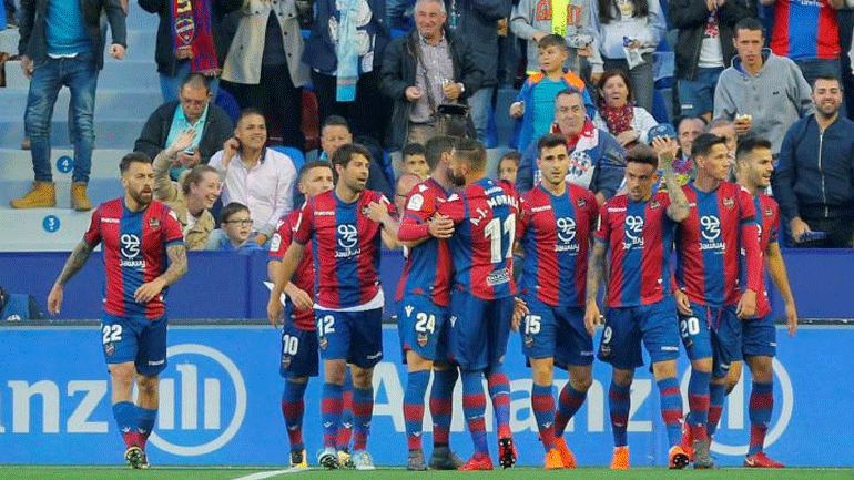 Ισπανία: Εξακολουθεί ν΄ «αναπνέει» η Λεβάντε, 2-1 τη Σοσιεδάδ