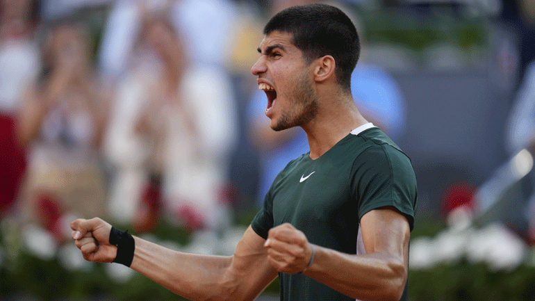 Όπεν Μαδρίτης: Στον τελικό ο Αλκαράθ, 2-1 τον Τζόκοβιτς