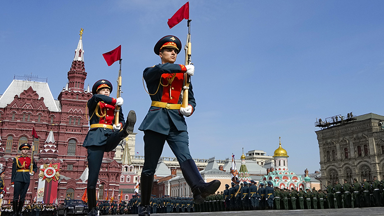 Ρωσία: Τελευταίες πρόβες πριν από την παρέλαση της 9ης Μαΐου