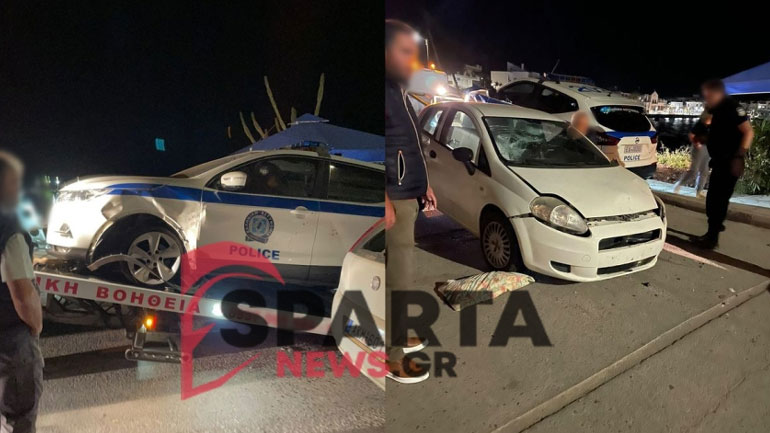 Τροχαίο με έναν νεκρό και έναν τραυματία στη Μονεμβασιά – Ο οδηγός έπεσε σε περιπολικό