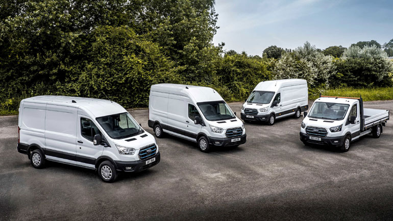 Το αμιγώς ηλεκτρικό E-Transit , αιχμή του δόρατος στο Ευρωπαϊκό λανσάρισμα της Ford Pro