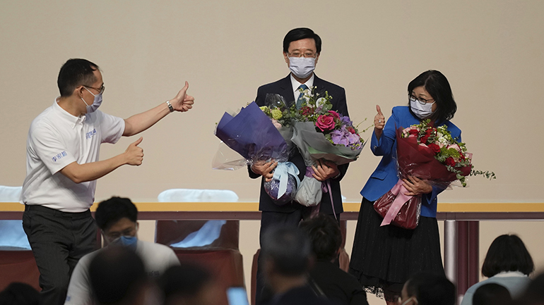 Χονγκ Κονγκ: Στην ηγεσία ο μοναδικός υποψήφιος, Τζον Λι