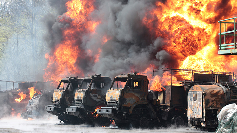 Ουκρανία: Η Μόσχα υποστηρίζει ότι κατέστρεψε αμερικανικό εξοπλισμό στο Σολεντάρ Ουκρανία: Η Μόσχα υποστηρίζει ότι κατέστρεψε αμερικανικό εξοπλισμό στο Σολεντάρ