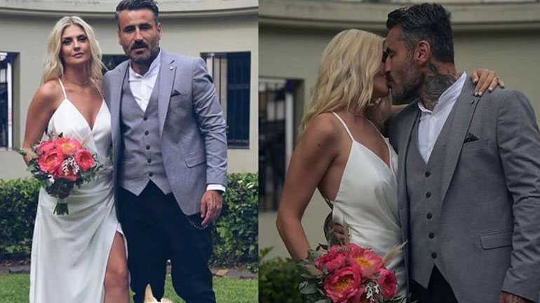 Γιώργος Μαυρίδης – Κρίστη Καθάργια: Οι πρώτες δηλώσεις του ζευγαριού μετά τον γάμο τους