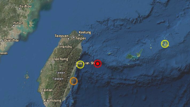 Σεισμός 6,3 Ρίχτερ στην Ταιβάν