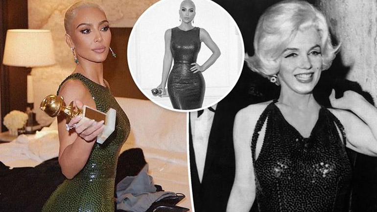 Kim Kardashian: Η νέα εμφάνιση με ένα ακόμη θρυλικό φόρεμα της Marilyn Monroe από το 1962