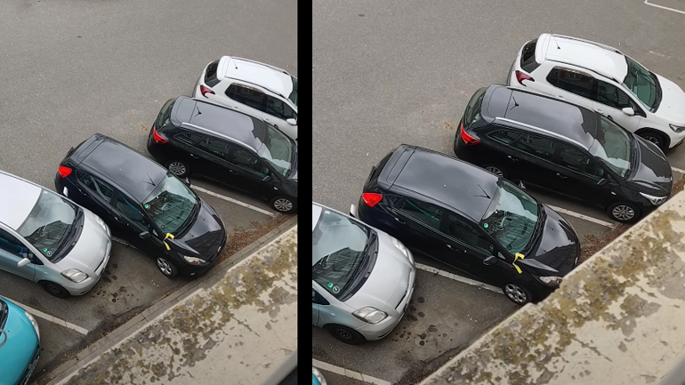 Ο οδηγός δυσκολεύεται απίστευτα να ξεπαρκάρει