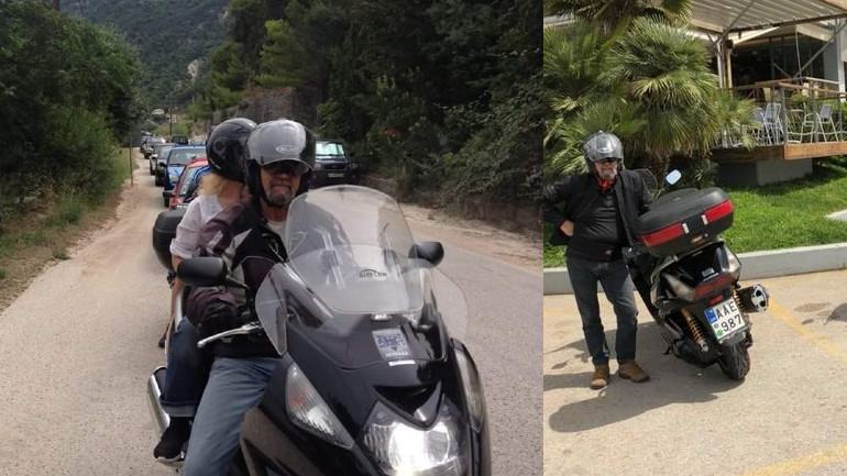 Η σύζυγος συνήθως ακολουθούσε στις βόλτες με το SilverWing.