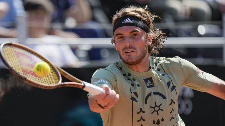 Tουρνουά Ρώμης: Πρόκριση-θρίλερ για τον Τσιτσιπά, 2-1 σετ τον Ντιμιτρόφ!