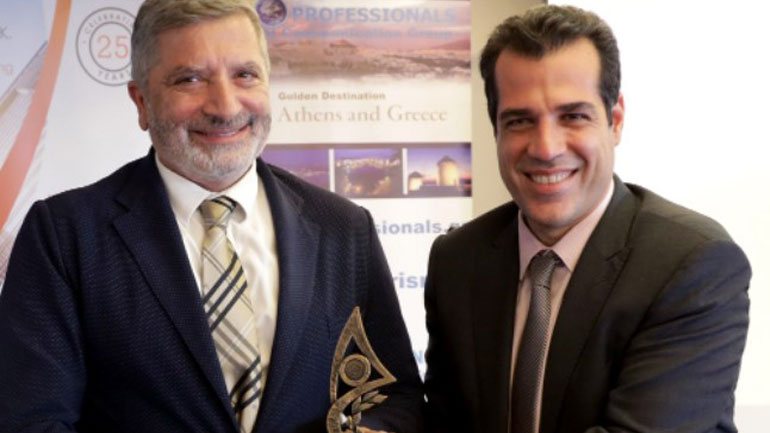 Βράβευση  Πατούλη για το έργο του στον ΙΣΑ και την Περιφέρεια, αλλά και για την προσφορά του στον Τουρισμό Υγείας