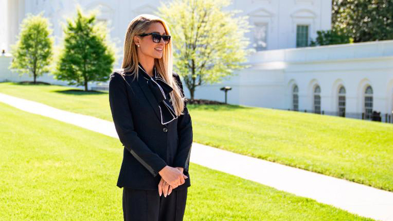 Στον Λευκό Οίκο η Πάρις Χίλτον, συζήτησε για τη νομοθεσία προστασίας παιδιών από κακοποίηση