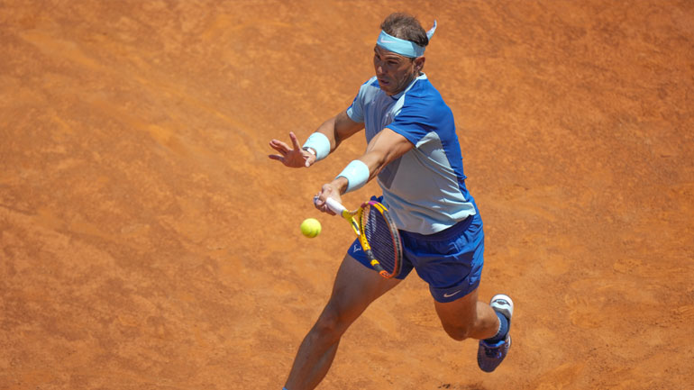 Εντυπωσιακή πρεμιέρα για τον Ναδάλ στη Ρώμη! Εντυπωσιακή πρεμιέρα για τον Ναδάλ στη Ρώμη!