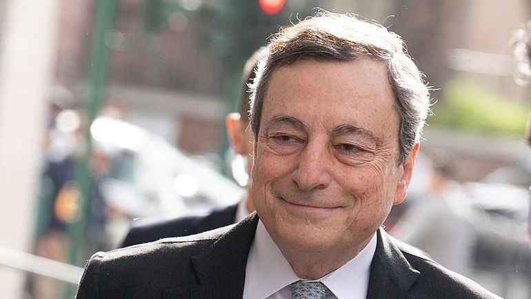 Ντράγκι από τις ΗΠΑ: «Χρειάζεται σχέδιο Μάρσαλ για την Ουκρανία»