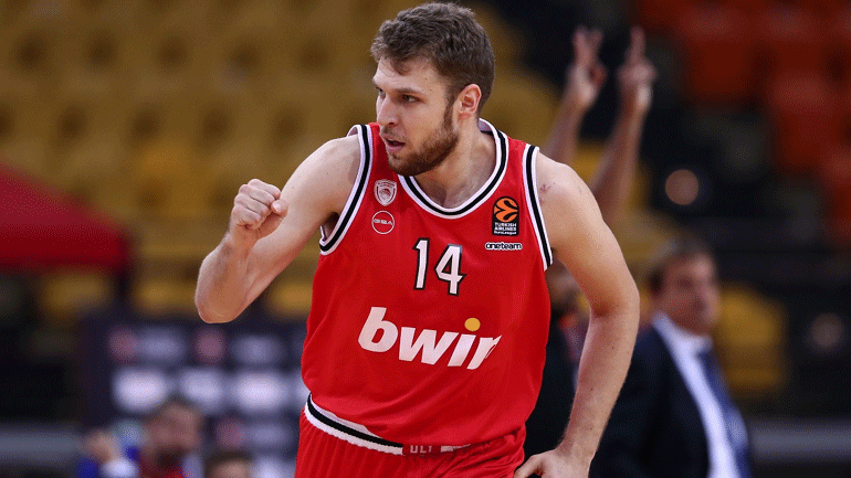 Με Βεζένκοφ η καλύτερη πεντάδα της Euroleague