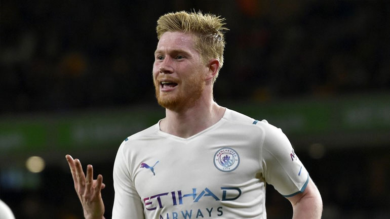 Aγγλία: Μία ανάσα από τον τίτλο η Σίτι, 5-1 τη Γουλβς με καρέ τερμάτων του Ντε Μπρόινε!