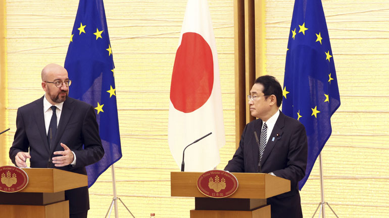 Σαρλ Μισέλ από τη Χιροσίμα: Η παγκόσμια ασφάλεια «απειλείται»