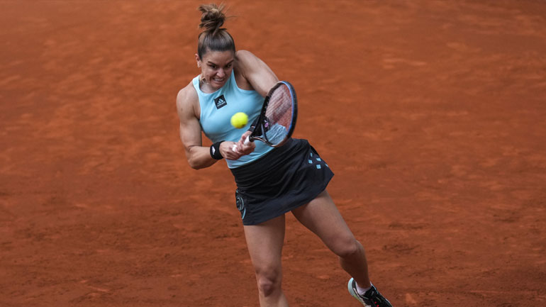 Μπλακ-άουτ και αποκλεισμός για τη Σάκκαρη στη Ρώμη