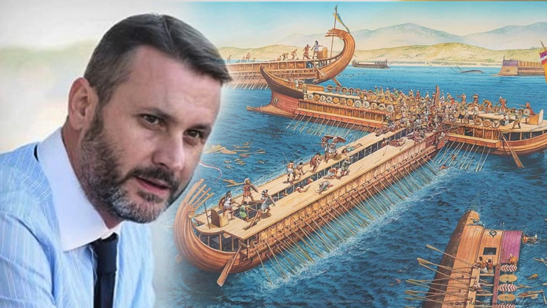 Μαθήματα Ιστορίας από τον δήμαρχο Σαλαμίνας: Η Ναυμαχία έγινε το… 1821!