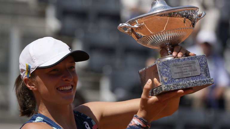 Τουρνουά Ρώμης: Κυρίαρχη η Σβιάτεκ, κατέκτησε τον πέμπτο διαδοχικό της τίτλο!