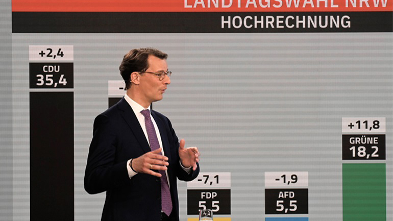 CDU και Πράσινοι κερδισμένοι των «μικρών ομοσπονδιακών» εκλογών στη Βόρεια Ρηνανία – Βεστφαλία