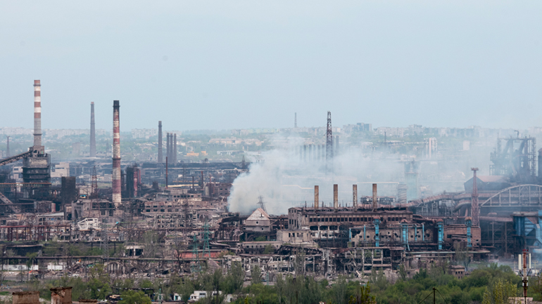 Λευκή σημαία ύψωσαν οι Ουκρανοί στο Azovstal