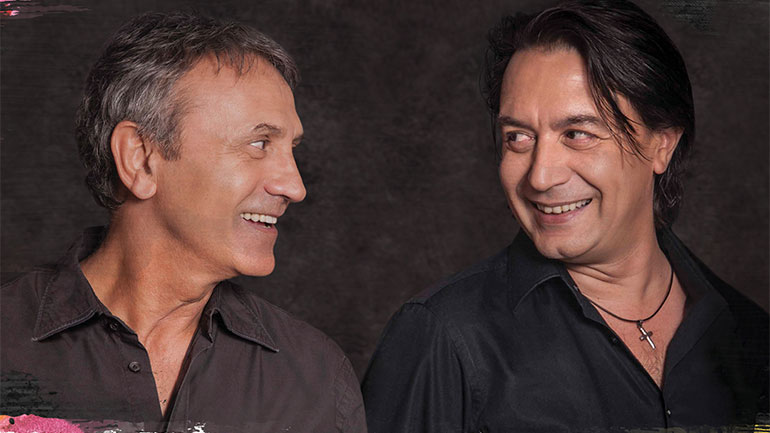 Γιώργος Νταλάρας και Γιάννης Κότσιρας στο Κατράκειο Θέατρο Νίκαιας