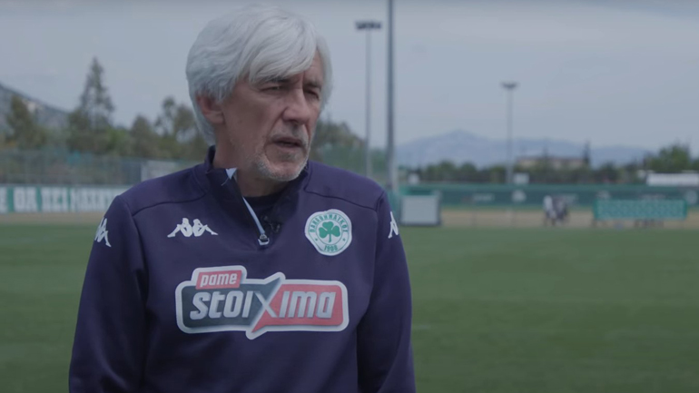 Ο Ιβάν Γιοβάνοβιτς στον ΟΠΑΠ για τους τελικούς του Europa League και του Conference League