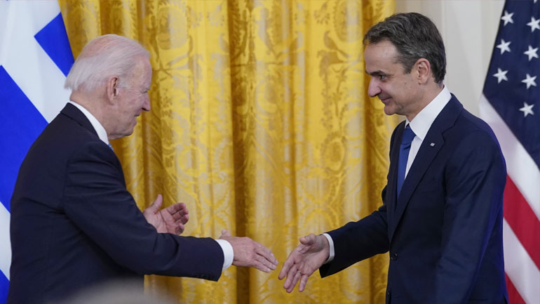 Μηνύματα Μπάιντεν-Μητσοτάκη προς τη Ρωσία – «Οποιαδήποτε παραβίαση εθνικής κυριαρχίας θα απαντηθεί», δήλωσε ο Έλληνας πρωθυπουργός