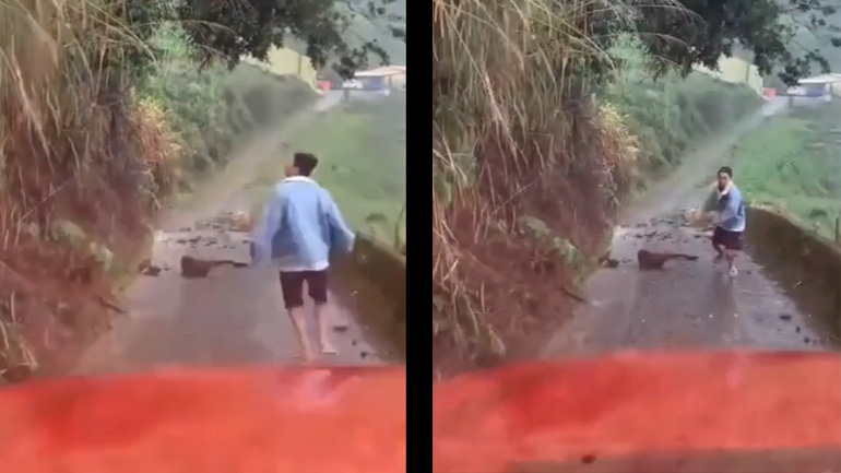 Μια πέτρα στη μέση του δρόμου