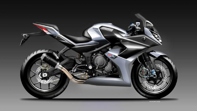 Πως θα σας φαινόταν ένα Triumph Trident 660 RR!