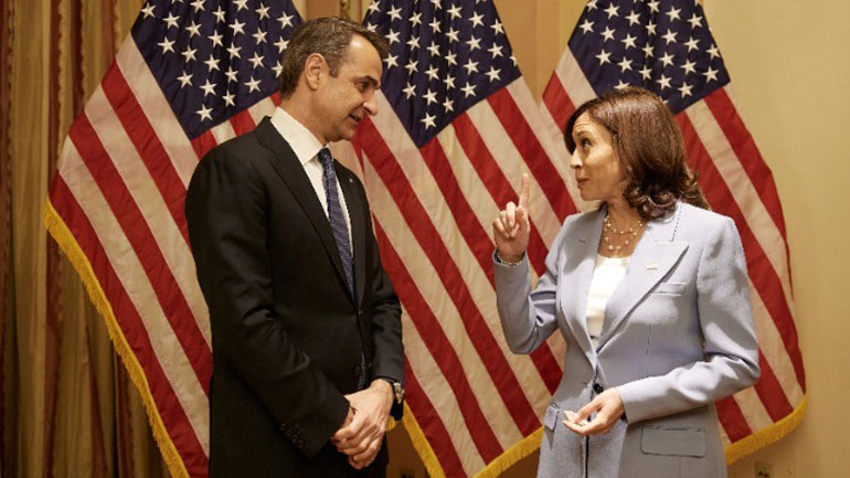 ΗΠΑ: Συζήτηση Μητσοτάκη – Χάρις για Αν. Μεσόγειο και Μ. Ανατολή