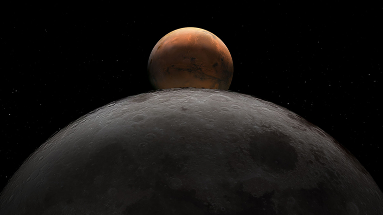 Προσχέδιο στόχων της NASA για την αποστολή αστροναυτών στη Σελήνη με στόχο τον Άρη