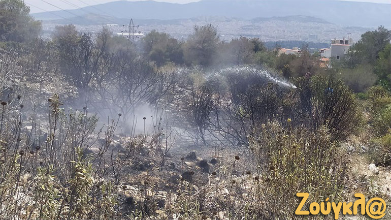 Υπό μερικό έλεγχο η πυρκαγιά στο Καματερό