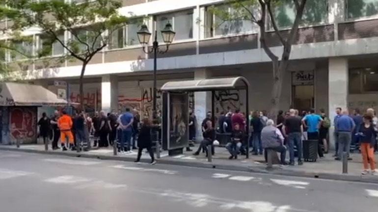 Συγκέντρωση διαμαρτυρίας από εργαζoμένους της ΣΤΑΣΥ