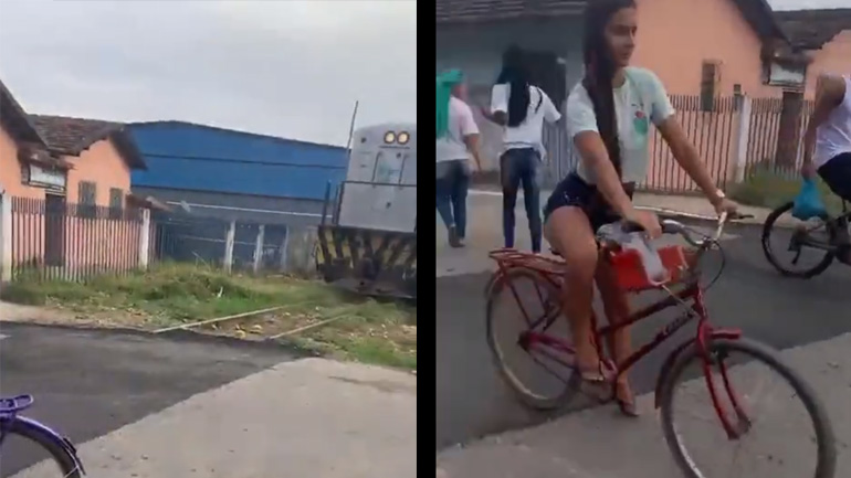 Εργάτες του δήμου έστρωσαν κατά λάθος τσιμέντο σε ισόπεδη σιδηροδρομική διάβαση