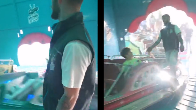 Bόλτα σε καρουζέλ