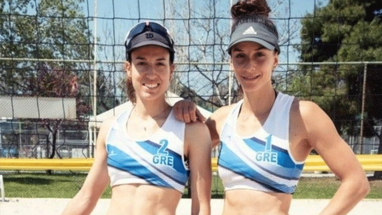 Μπιτς βόλεϊ: Στο β΄ γύρο της Μαδρίτης Μαναβή και Καλαμαρίδου