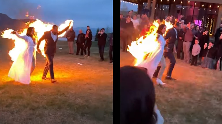 Ένας φλογερός γάμος