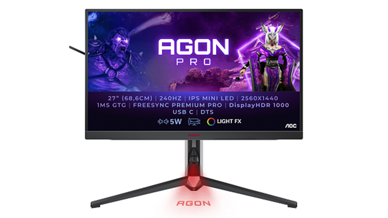 AOC AGON PRO AG274QZM: Μια gaming οθόνη MiniLED υψηλής απόδοσης στα 240 Hz