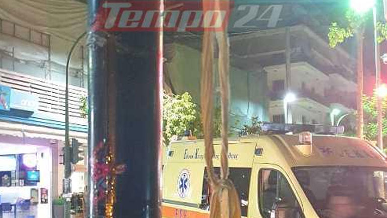 Πάτρα: Νεαρός επιχείρησε να κρεμαστεί από φανάρι