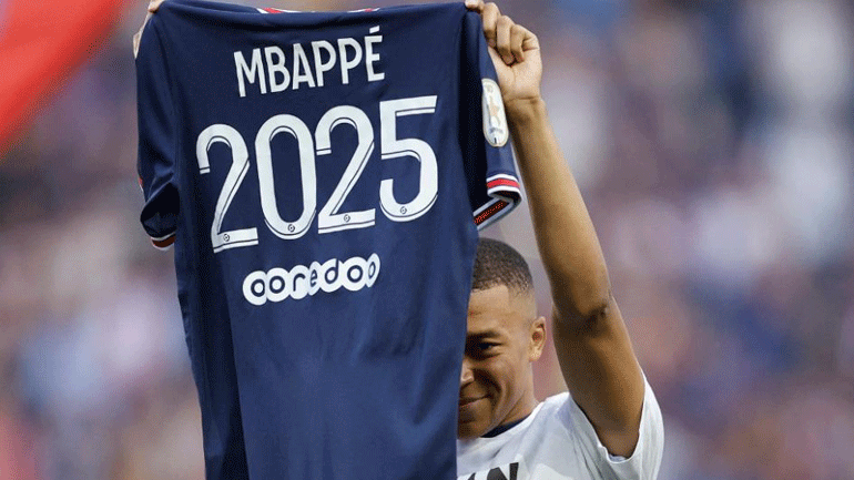 Μέχρι το 2025 στην Παρί ο Εμπαπέ Μέχρι το 2025 στην Παρί ο Εμπαπέ