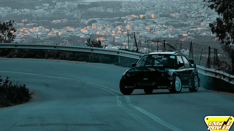 Ο «τιμωρός» Γιάννης Τσουρανάκης ανεβαίνει τα βουνά των Χανίων ντριφτάροντας ασταμάτητα