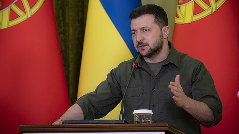 Ζελένσκι: Απόρριψη πρότασης Μακρόν για ένταξη της χώρας σε «ευρωπαϊκή πολιτική κοινότητα»