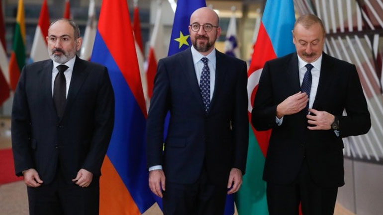 Πασινιάν και Αλίεφ συναντήθηκαν στις Βρυξέλλες για το Ναγκόρνο Καραμπάχ