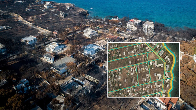 Με καθυστέρηση τεσσάρων ετών η ανοικοδόμηση στο Μάτι