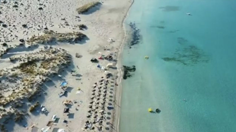 Δείτε τον εξωτικό παράδεισο με το τιρκουάζ χρώμα που βρίσκεται στην Ελλάδα