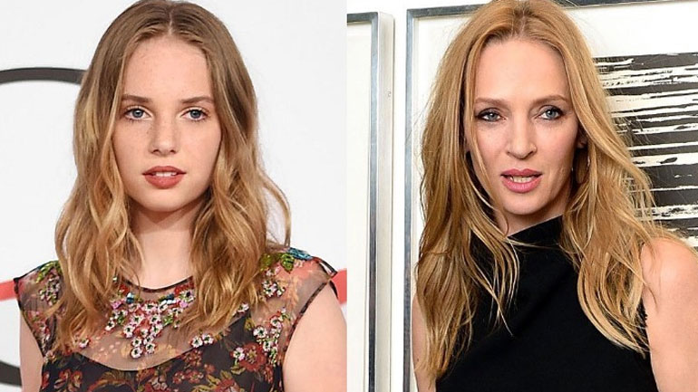 Η Μάγια Χοκ και η μητέρα της Ούμα Θέρμαν μαζί σε ταινία