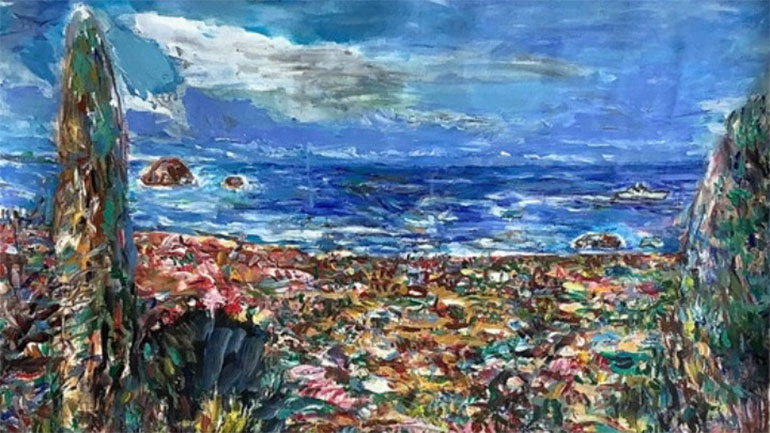 «Δέκα εικαστικοί υμνούν τη θάλασσα» στην γκαλερί Καψιώτη